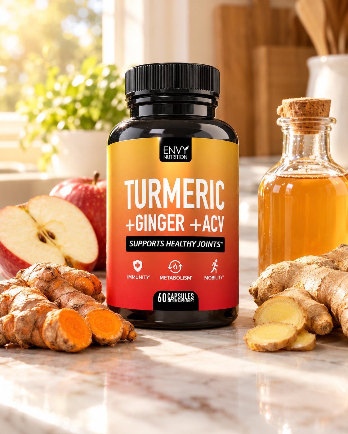 Turmeric + Ginger + ACV